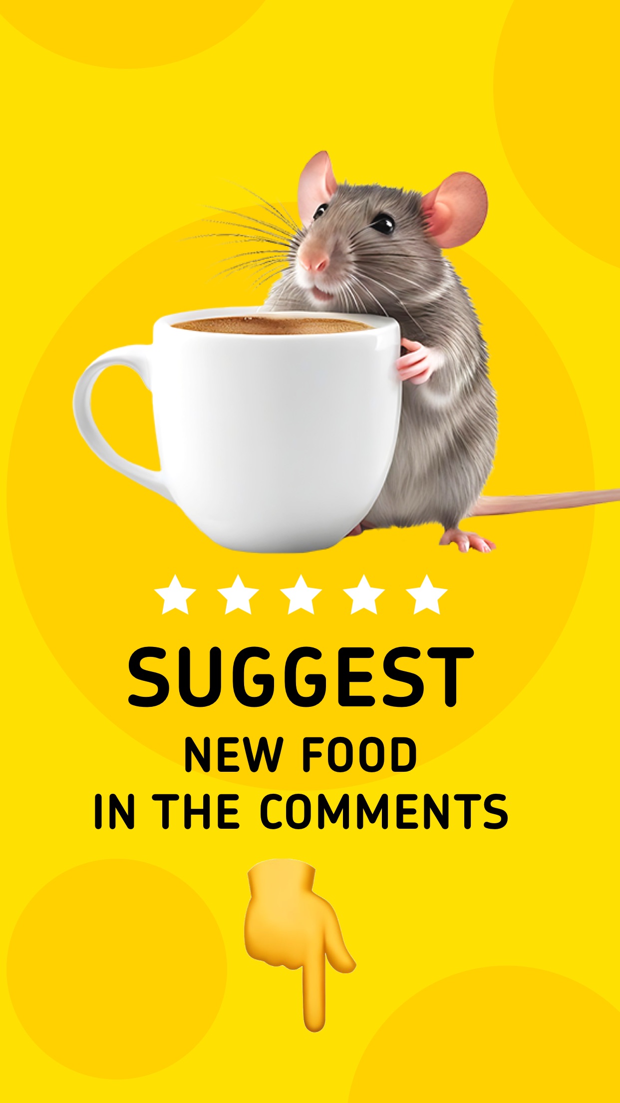 Screenshot do app Rat Stickers: Pizza, Burger...