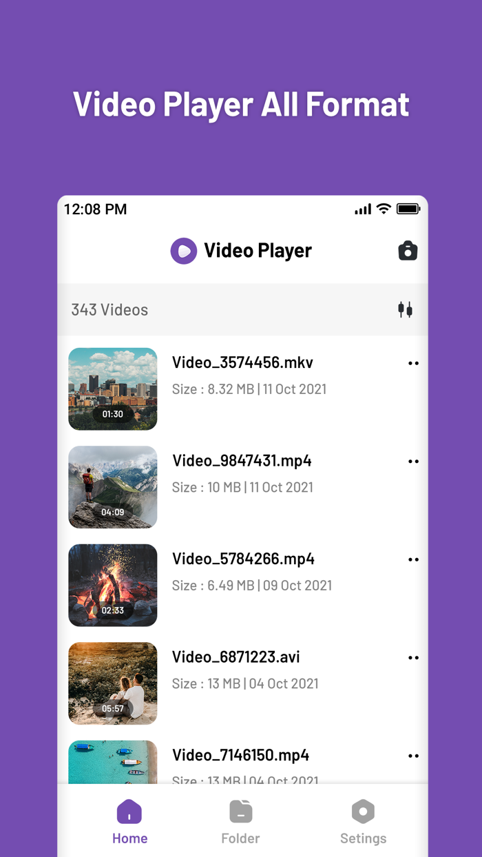 Video Player - MP4 Player