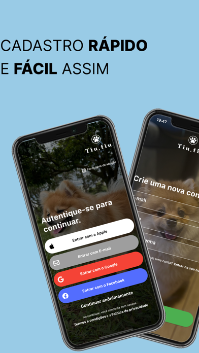 Tiutiu: Adoção de animais Screenshot