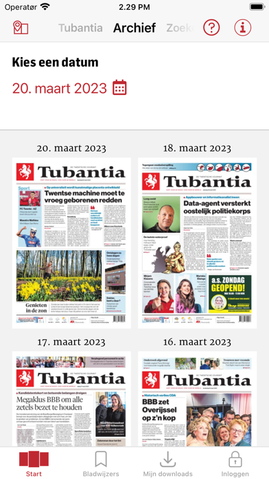 Tubantia - Digitale krant Screenshot