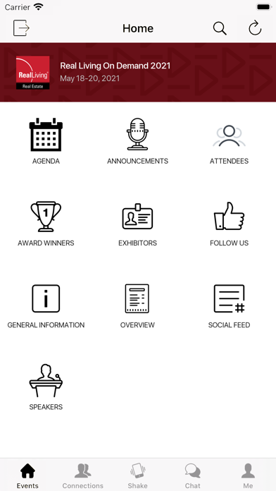 Screenshot #3 pour RLRE EVENTS