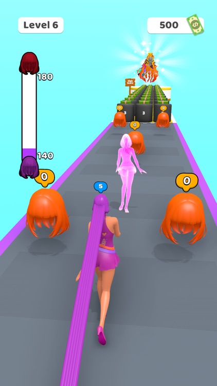 Hair Run Rush screenshot-6