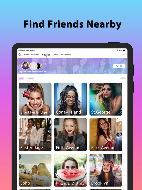 Royal Live-Live Stream&Go Live iPad screenshot 5 - Social Networking app