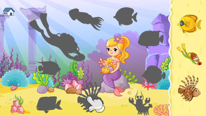 FISH sea animal puzzle games