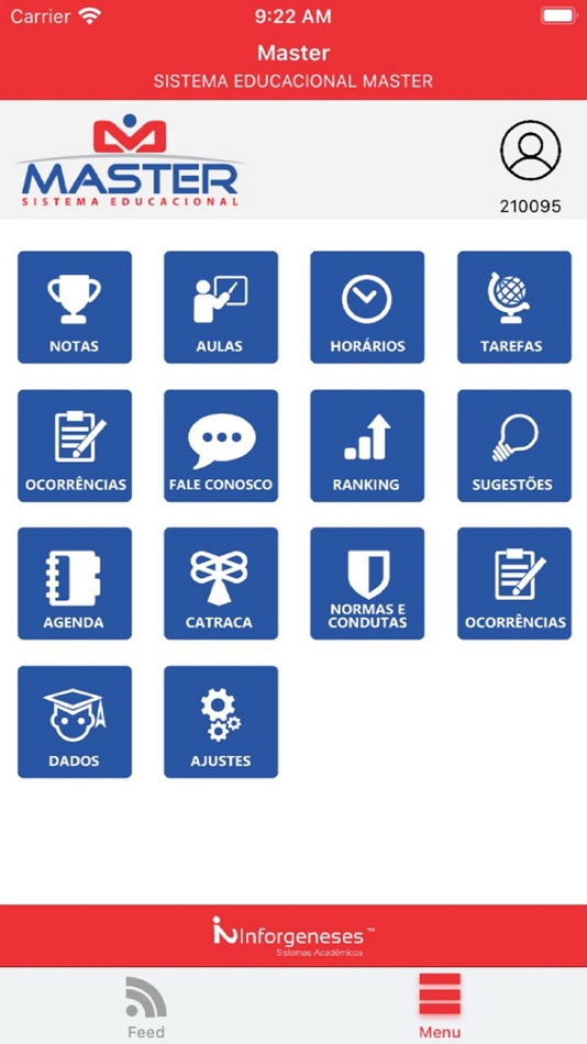 #2. Sistema Educacional Master (iOS) 게시자: Inforgeneses Solução Informática