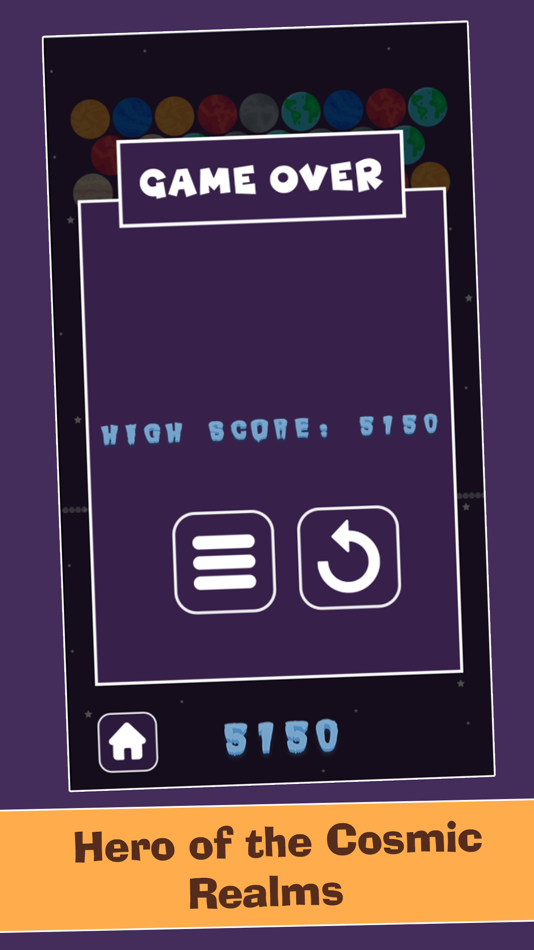 #4. Cosmic Buster (iOS) โดย: Mithra Media