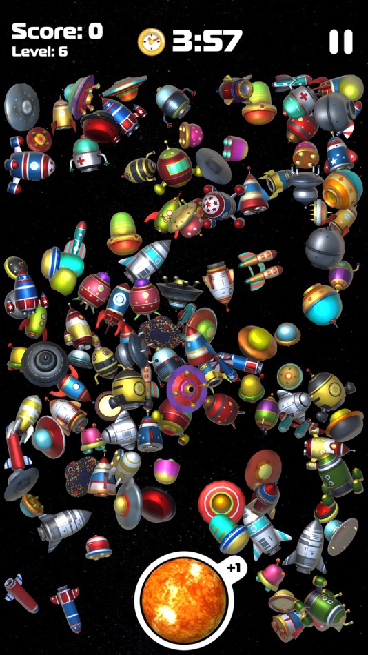 #2. Space Flight - 3D Match Game (iOS) 由: Captain Show