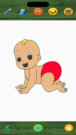 Game screenshot Who's your coloring daddy apk