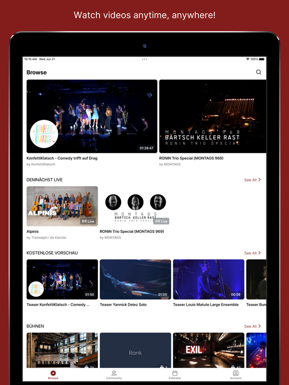 Screenshot #4 pour YourStage.live