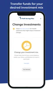 thrift savings plan iphone screenshot 4