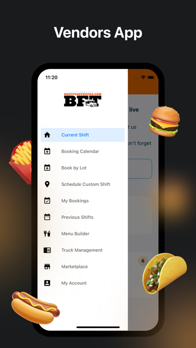 Best Food Trucks - Vendors Screenshot