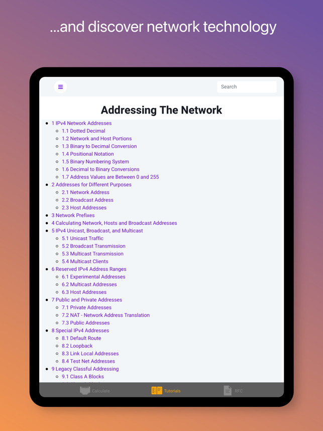 ‎IPCalc - Calculate The Network Screenshot