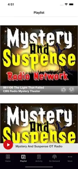 Game screenshot Mystery And Suspense Radio apk