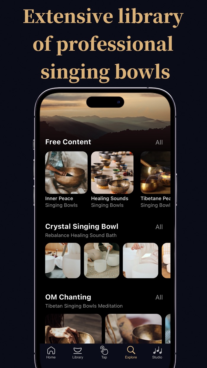 Tibetan Singing Bowls Bell