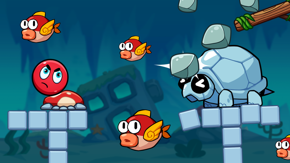 #4. Ball Ghost in the Red Temple (iOS) Bởi: Kim Pham