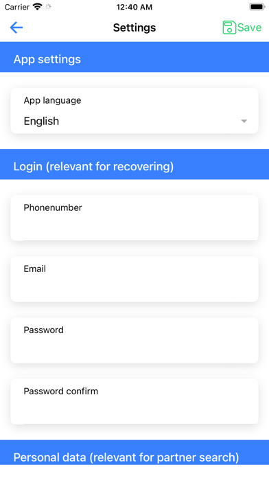 Echo | voice dating Screenshot