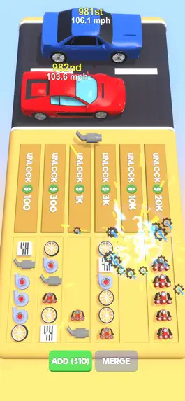Game screenshot Merge To Race! apk