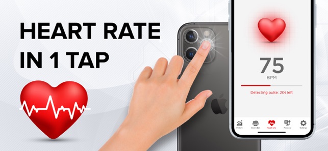 Heart rate with iphone store
