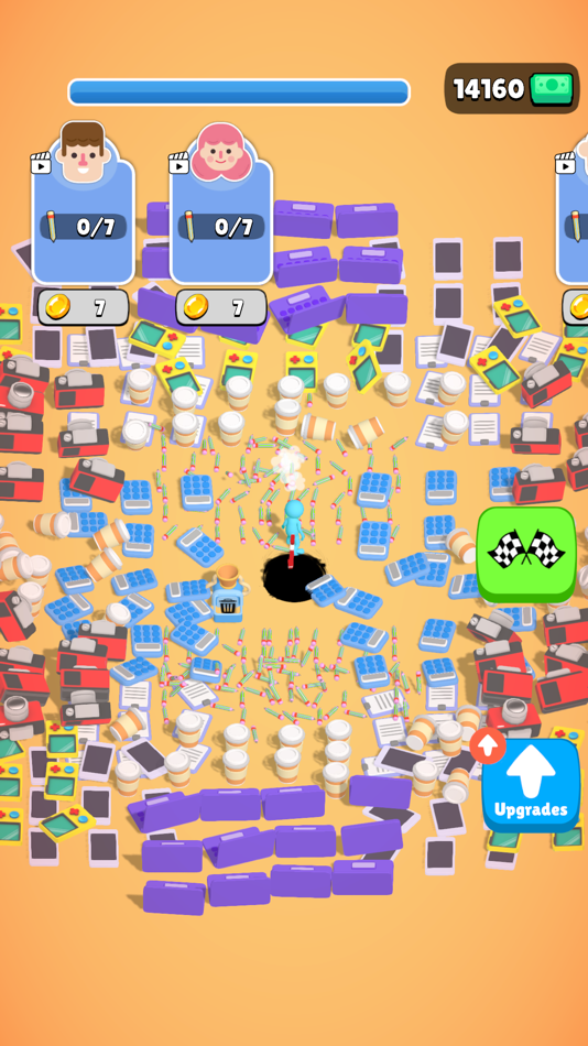 #6. Pull the Hole (iOS) 由: FLUSH GAMES OYUN YAZILIM VE BILGI TEKNOLOJILERI ANONIM SIRKETI