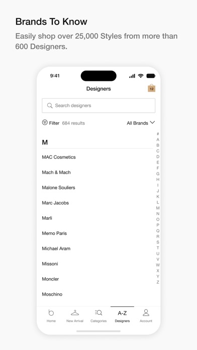 Bloomingdale’s Middle East Screenshot
