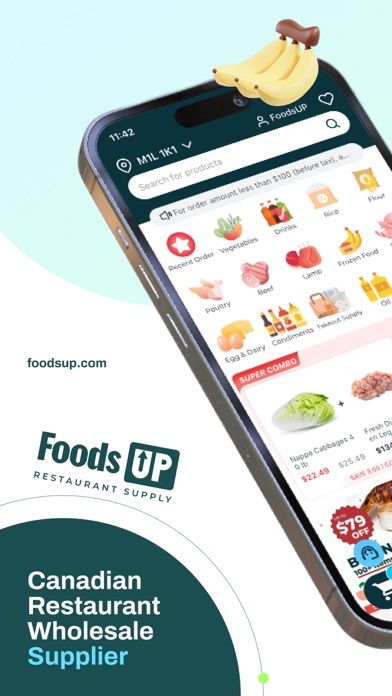 FoodsUp - Online Supply Screenshot