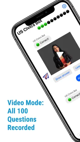 Game screenshot US Citizenship Test Bot 2023 apk