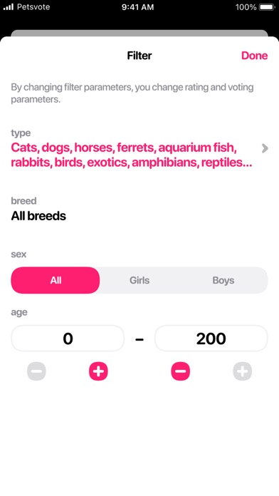 Petsvote Screenshot