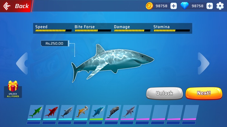 Angry Shark Hunting Shark Game