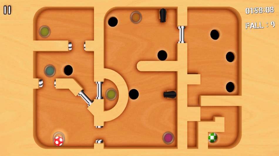 #5. Rolling Ball Maze - Online PvP (iOS) 由: Fun Skill Mobile Games