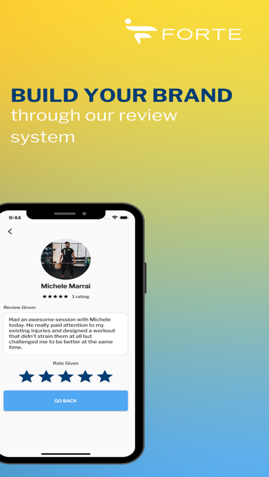 Forte App Screenshot