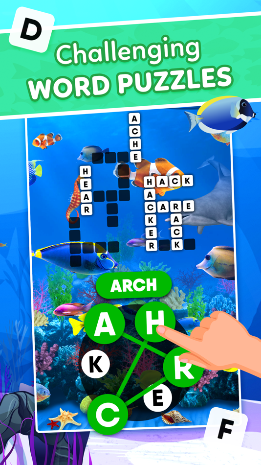 #4. Word Splash: Cross Words Game (iOS) By: Fun And Games, LLC