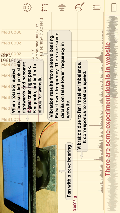 Screenshot #3 pour Vibration analysis