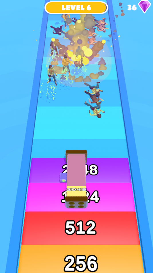 #3. Gun Merge 2048 (iOS) By: Vitalii Halak