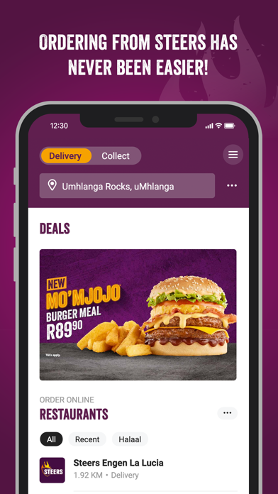 Steers South Africa Screenshot