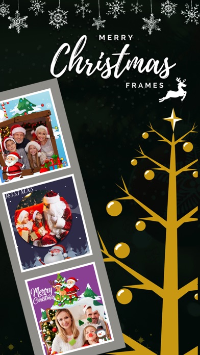 Christmas Photo frame Editor . Screenshot