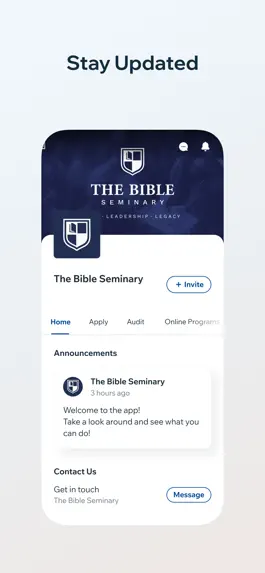 Game screenshot The Bible Seminary hack