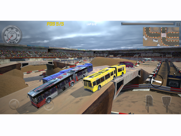 Long Bus Racing Derby Forever