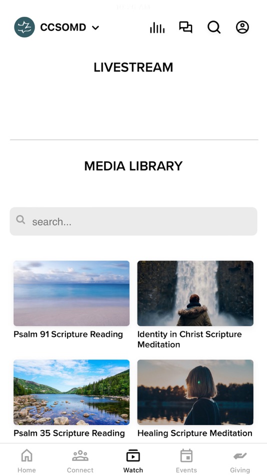 #3. Calvary Chapel Southern MD (iOS) 由: Calvary Chapel of Waldorf, Inc