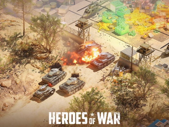 Heroes of War: Idle army gameのおすすめ画像2