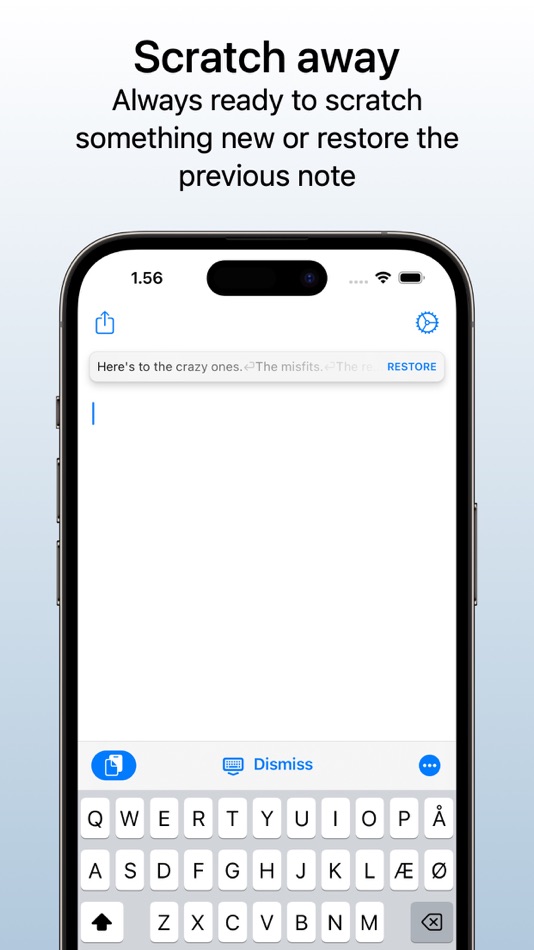 #3. Scratchnote (iOS) بواسطة: Magnus Jensen