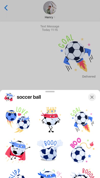 Screenshot #2 pour playful soccer ball