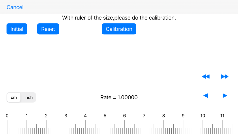 #5. Ruler - Scale Ruler (iOS) 来自: mitsunori oishi