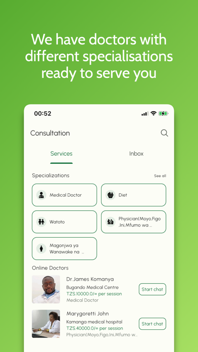 Afyachap iPhone screenshot 2 - Medical app