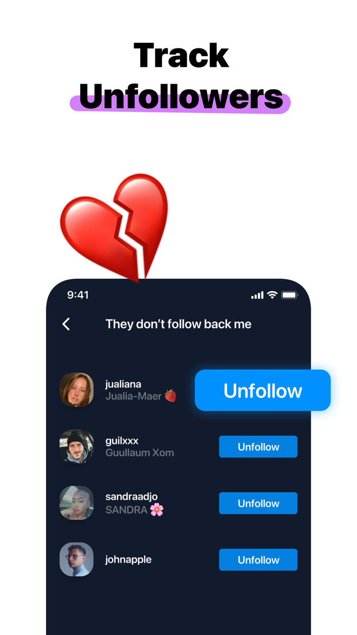 Reports Followers Unfollowers