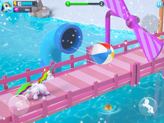 Baby Unicorn : Simulator Games iPad app afbeelding 2