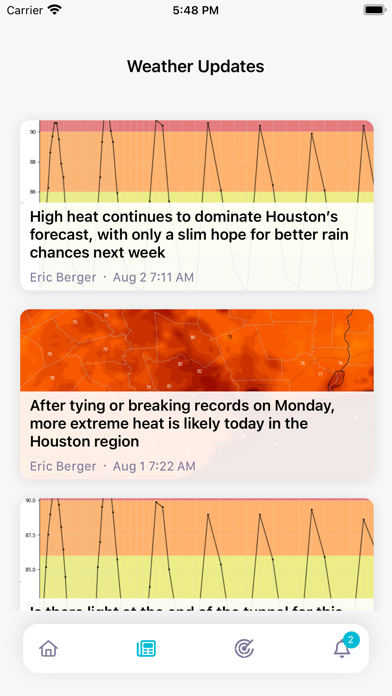 Space City Weather Screenshot
