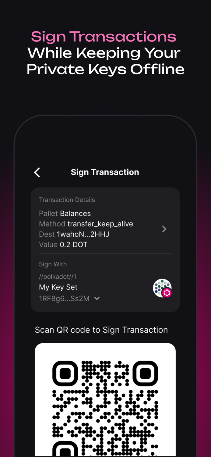 Polkadot Vault Parity Signer