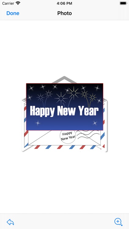 New Year Letters stickers