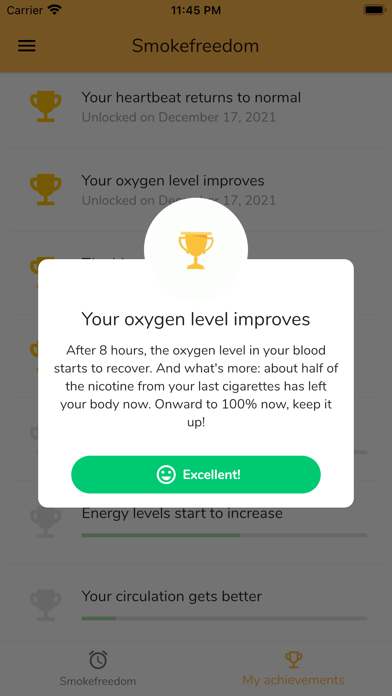 Smokefreedom Screenshot