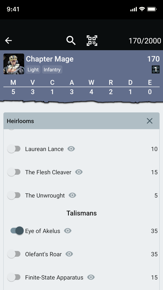 #7. Conquest Companion App (iOS) 由: Para Bellum Games